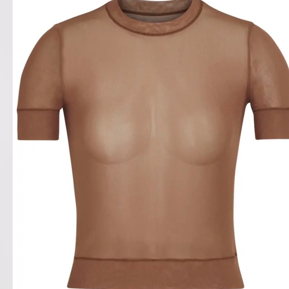 SKIMS summer mesh tshirt